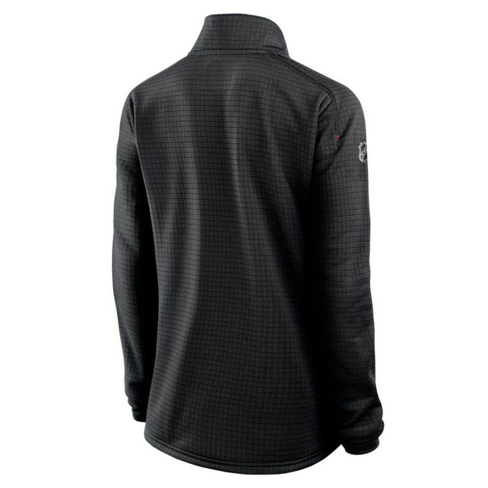 Chicago Blackhawks Fanatics Women's Authentic Pro Rink Quarter-Zip Pullover