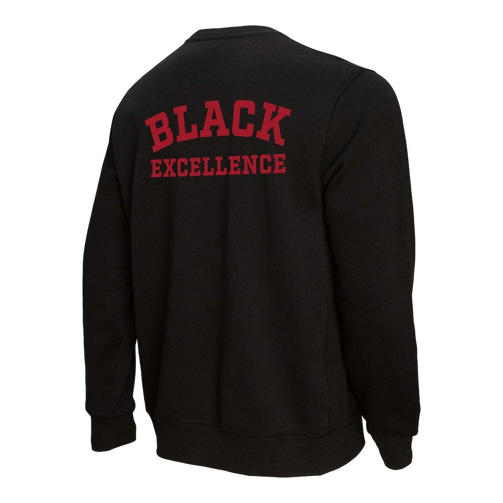 NFL San Francisco 49ers Unisex Black Excellence Collection Icon Pullover Sweatshirt