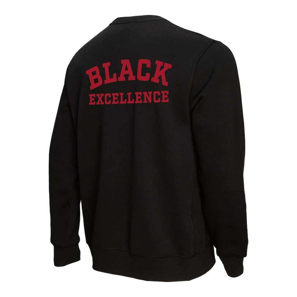 NFL San Francisco 49ers Unisex Black Excellence Collection Icon Pullover Sweatshirt