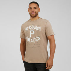 Pittsburgh Pirates Darius Rucker Collection Sun Faded T-Shirt - Tan