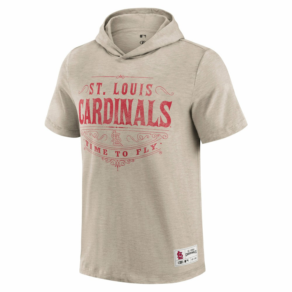 St. Louis Cardinals Darius Rucker Collection Hooded T-Shirt - Tan