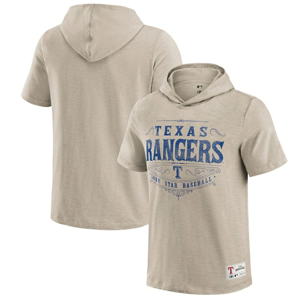 Texas Rangers Darius Rucker Collection Hooded T-Shirt - Tan