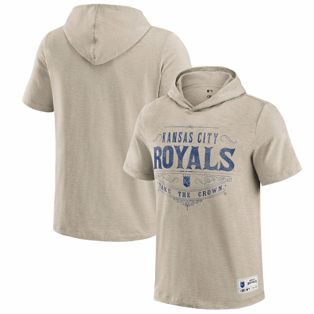 Kansas City Royals Darius Rucker Collection Hooded T-Shirt - Tan