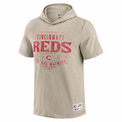 Cincinnati Reds Darius Rucker Collection Hooded T-Shirt - Tan