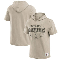 Arizona Diamondbacks Darius Rucker Collection Hooded T-Shirt - Tan