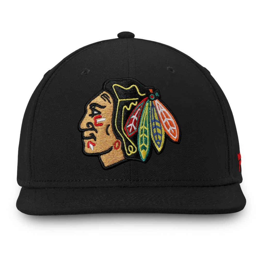 Chicago Blackhawks Fanatics Core Fitted Hat