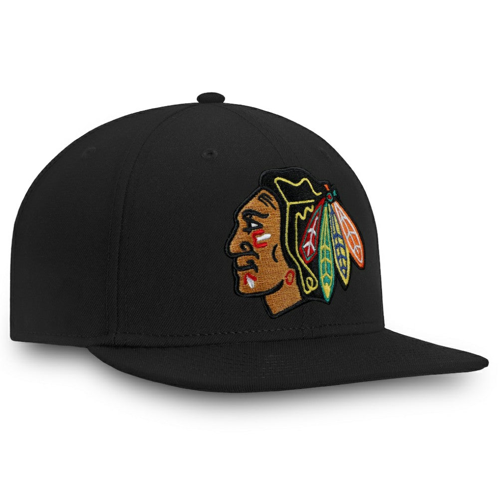 Chicago Blackhawks Fanatics Core Fitted Hat