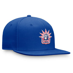 New York Rangers Fanatics Team Logo Fitted Hat