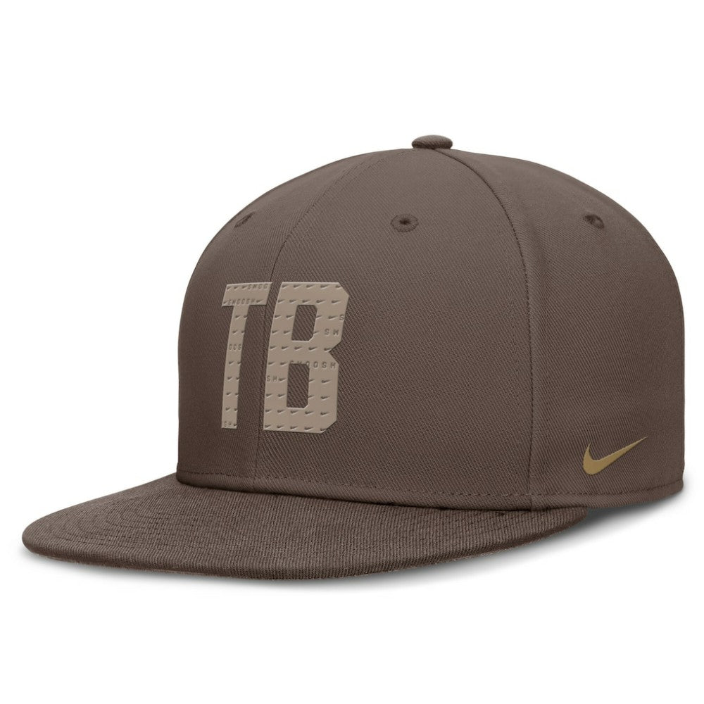 Tampa Bay Rays True Statement 20th AnniversaryPerformance Fitted Hat - Brown | Nike