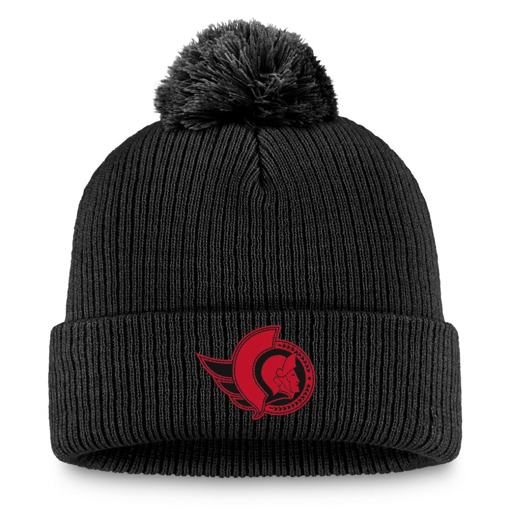 Ottawa Senators Fanatics Women's Cuffed Knit Hat with Pom