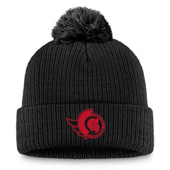 Ottawa Senators Fanatics Women's Cuffed Knit Hat with Pom