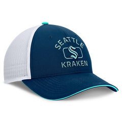 Seattle Kraken Fanatics Authentic Pro Rink Adjustable Trucker Hat