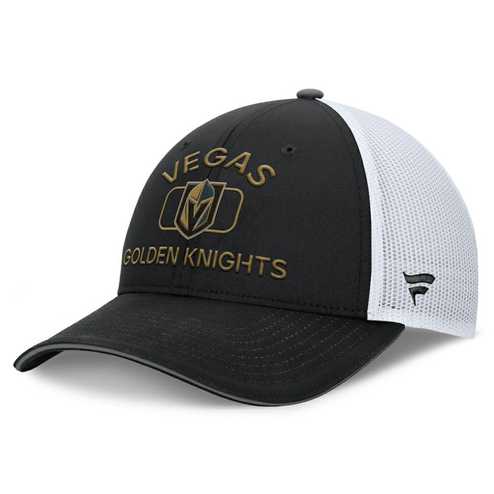 Vegas Golden Knights Fanatics Authentic Pro Rink Adjustable Trucker Hat
