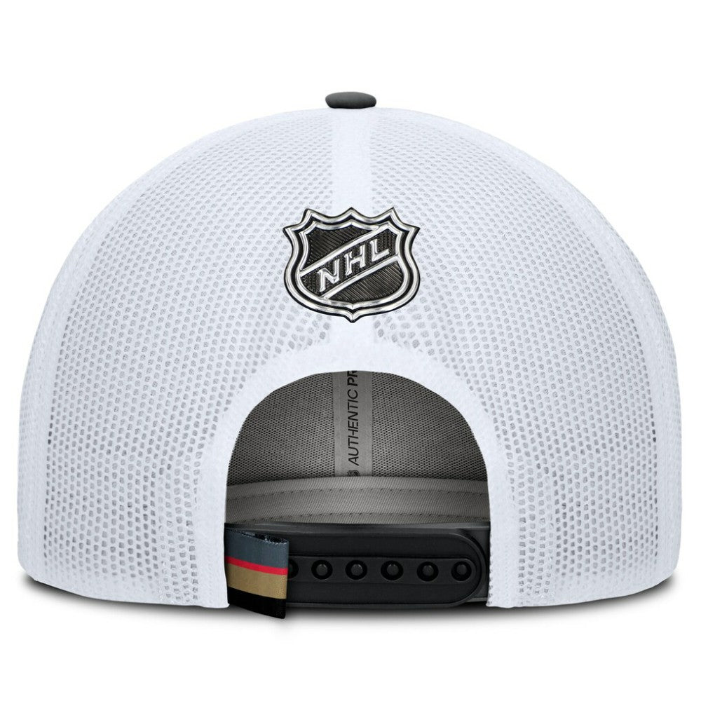 Vegas Golden Knights Fanatics Authentic Pro Rink Adjustable Trucker Hat