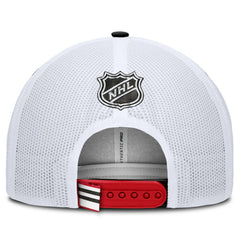 Chicago Blackhawks Fanatics Authentic Pro Rink Adjustable Trucker Hat