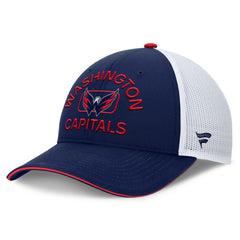Washington Capitals Fanatics Authentic Pro Rink Adjustable Trucker Hat
