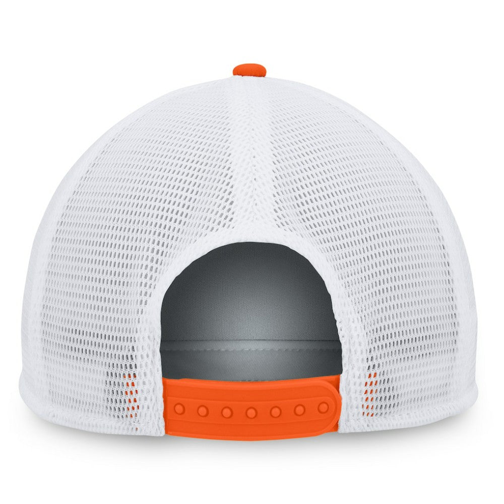 New York Islanders Fanatics Heritage Foam Front Adjustable Trucker Hat
