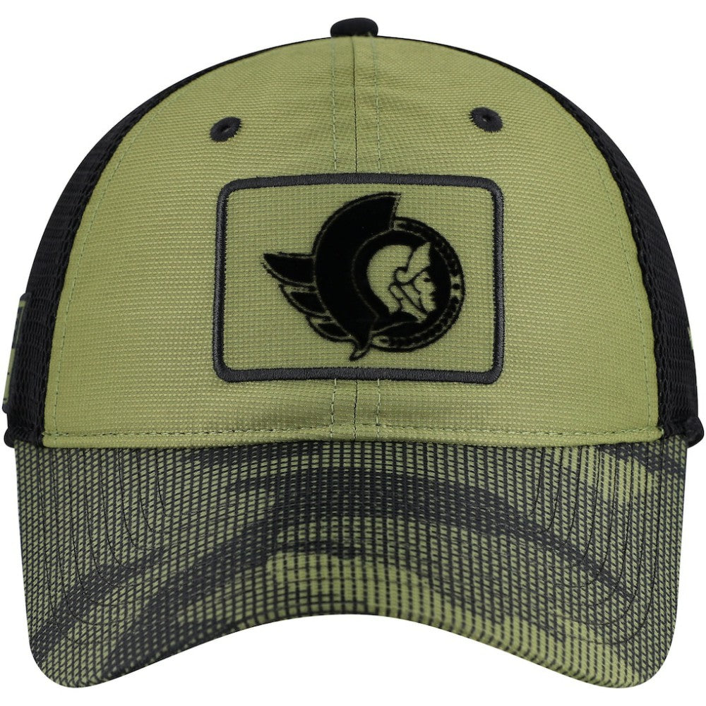 Ottawa Senators Fanatics Military Appreciation Trucker Adjustable Hat