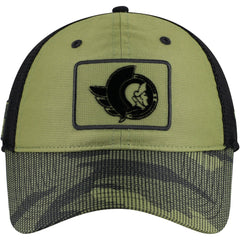 Ottawa Senators Fanatics Military Appreciation Trucker Adjustable Hat