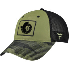 Ottawa Senators Fanatics Military Appreciation Trucker Adjustable Hat