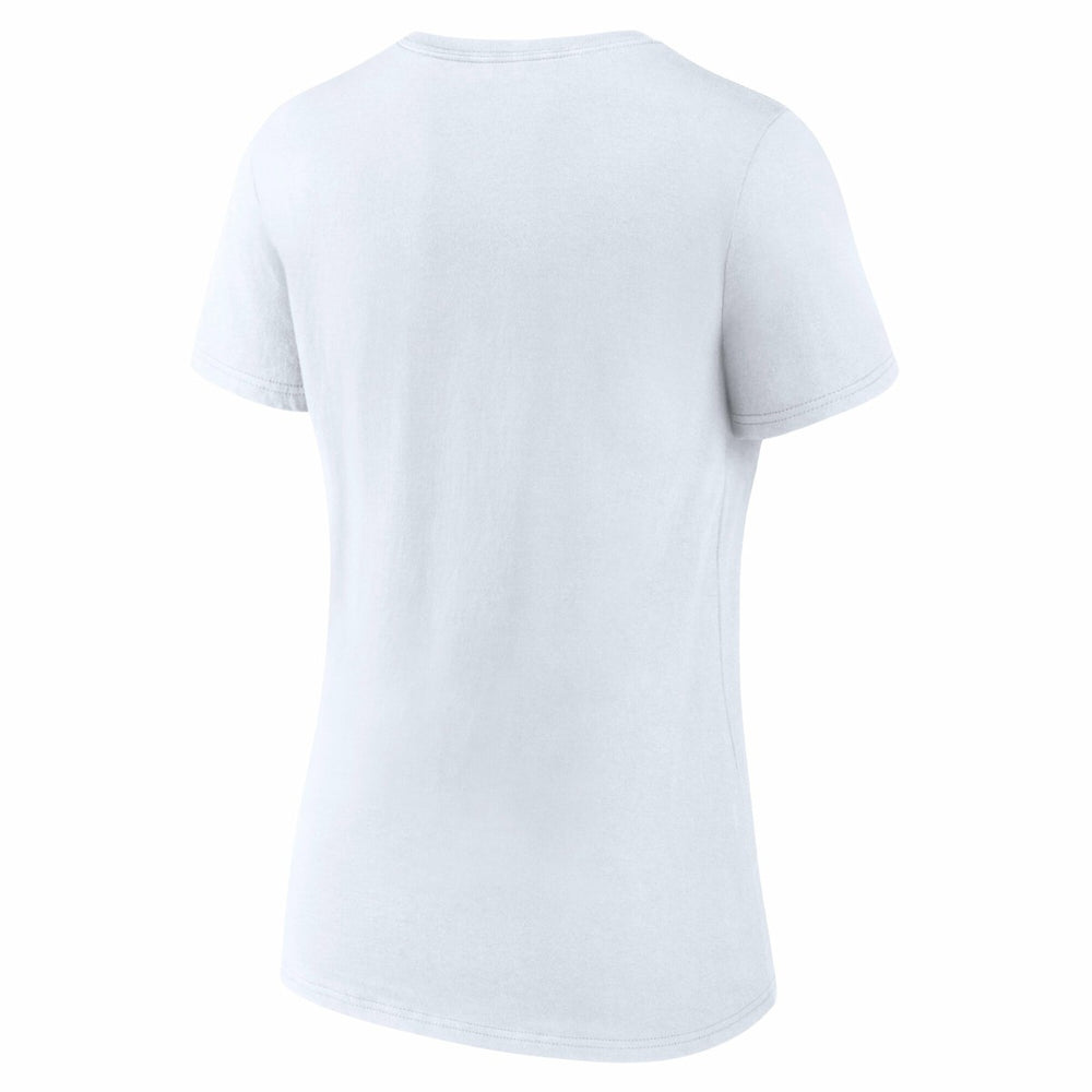 Milwaukee Bucks Women's Bench Warmer V-Neck T-Shirt - White | Fanatics cheap