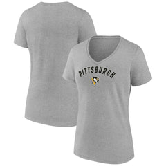 Pittsburgh Penguins Fanatics Women's V-Neck T-Shirt