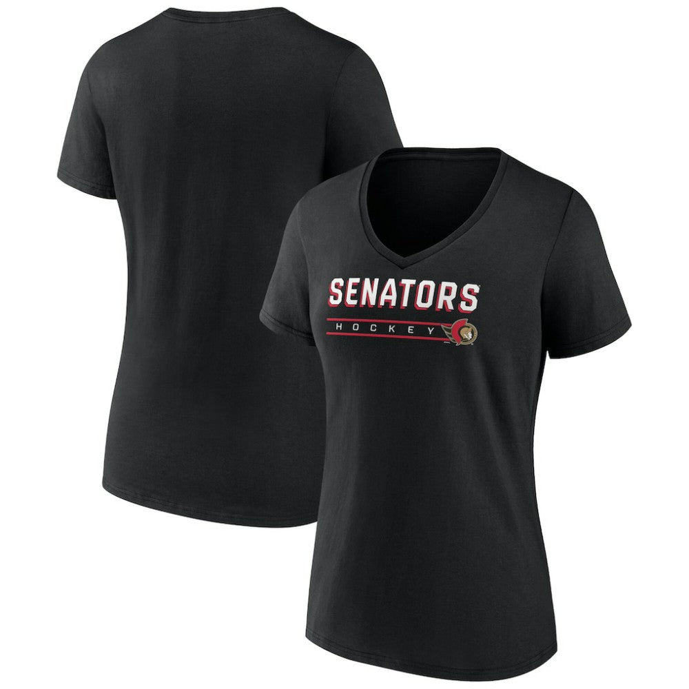 Ottawa Senators Fanatics Women's V-Neck T-Shirt