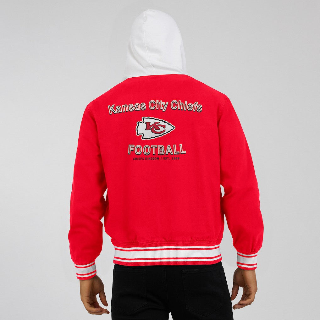 NFL Kansas City Chiefs Darius Rucker Collection Full-Snap Hoodie Jacket