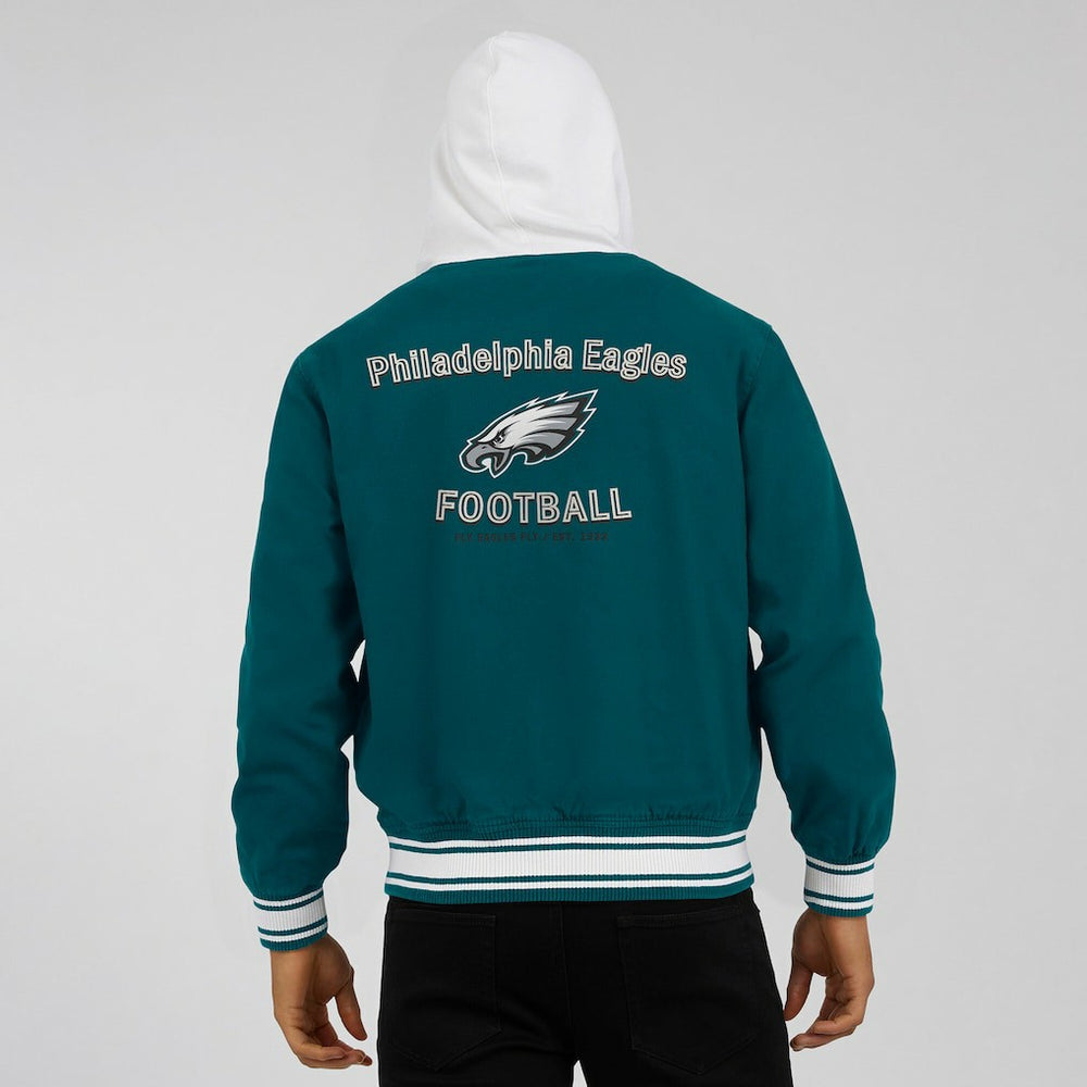 NFL Philadelphia Eagles Darius Rucker Collection Full-Snap Hoodie Jacket