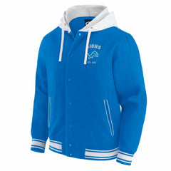 NFL Detroit Lions Darius Rucker Collection Full-Snap Hoodie Jacket