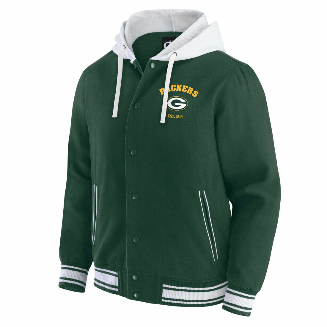 NFL Green Bay Packers Darius Rucker Collection Full-Snap Hoodie Jacket