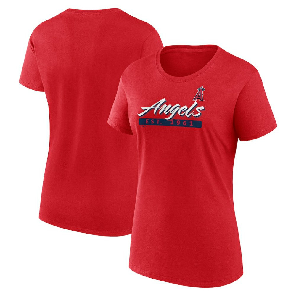 Los Angeles Angels Women's Risk T-Shirt - Red