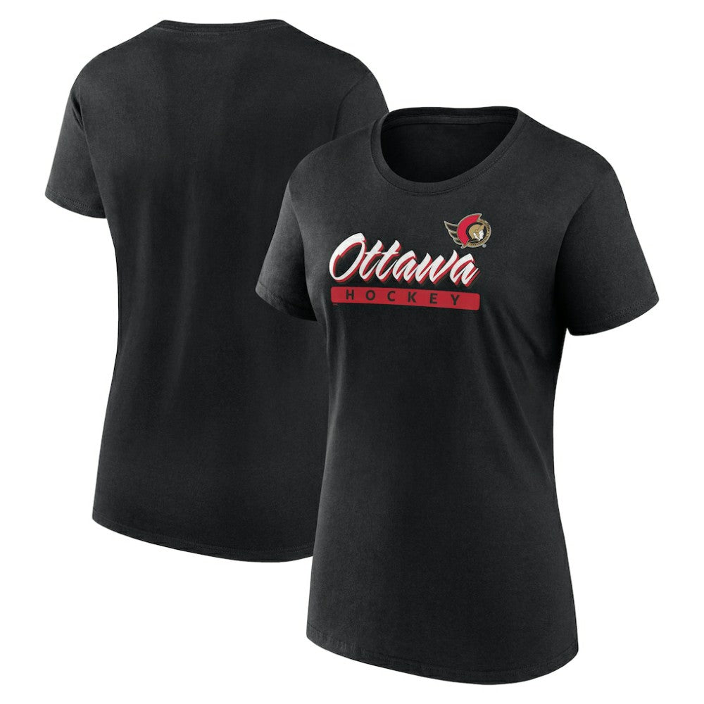 Ottawa Senators Fanatics Women's Risk Cotton T-Shirt