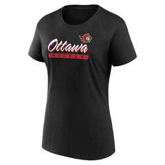 Ottawa Senators Fanatics Women's Risk Cotton T-Shirt