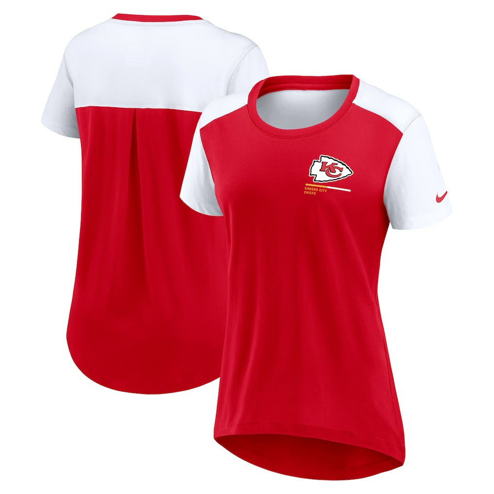 NFL Kansas City Chiefs Women's Preferred Yoga Inspired Fashion Top