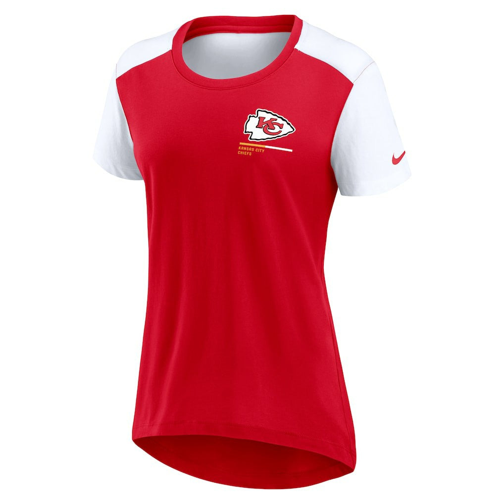 NFL Kansas City Chiefs Women's Preferred Yoga Inspired Fashion Top