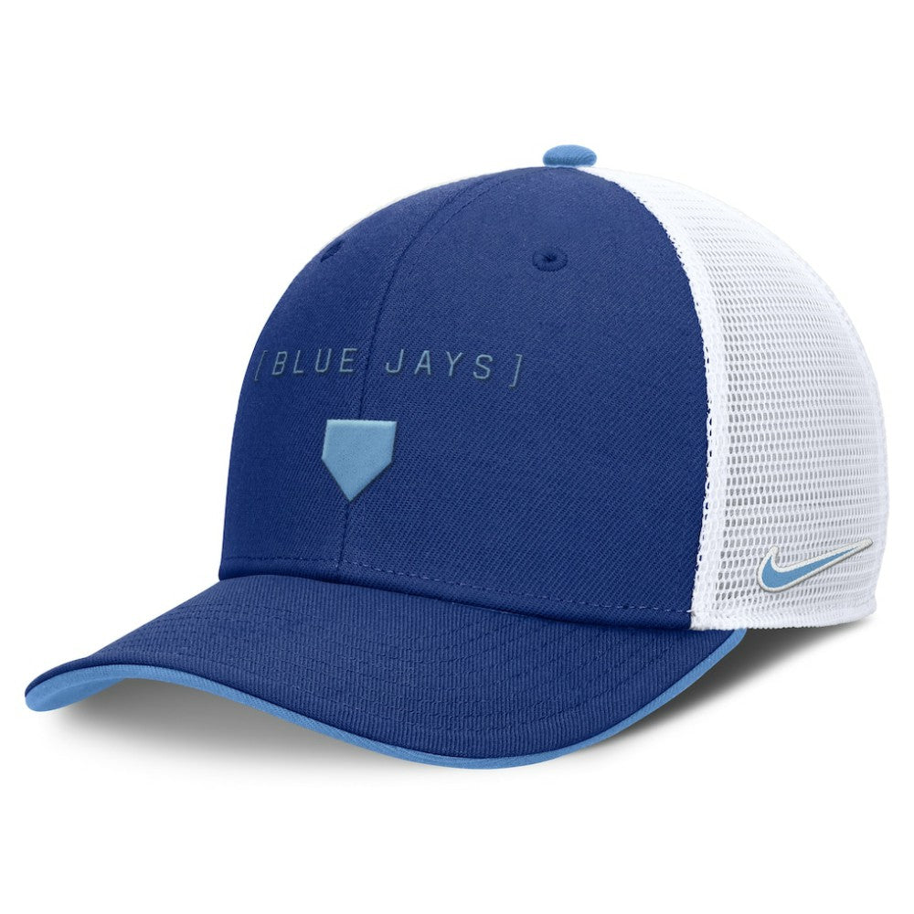 Toronto Blue Jays Rise Diamond Plate Performance Trucker Flex Hat - Royal | Nike