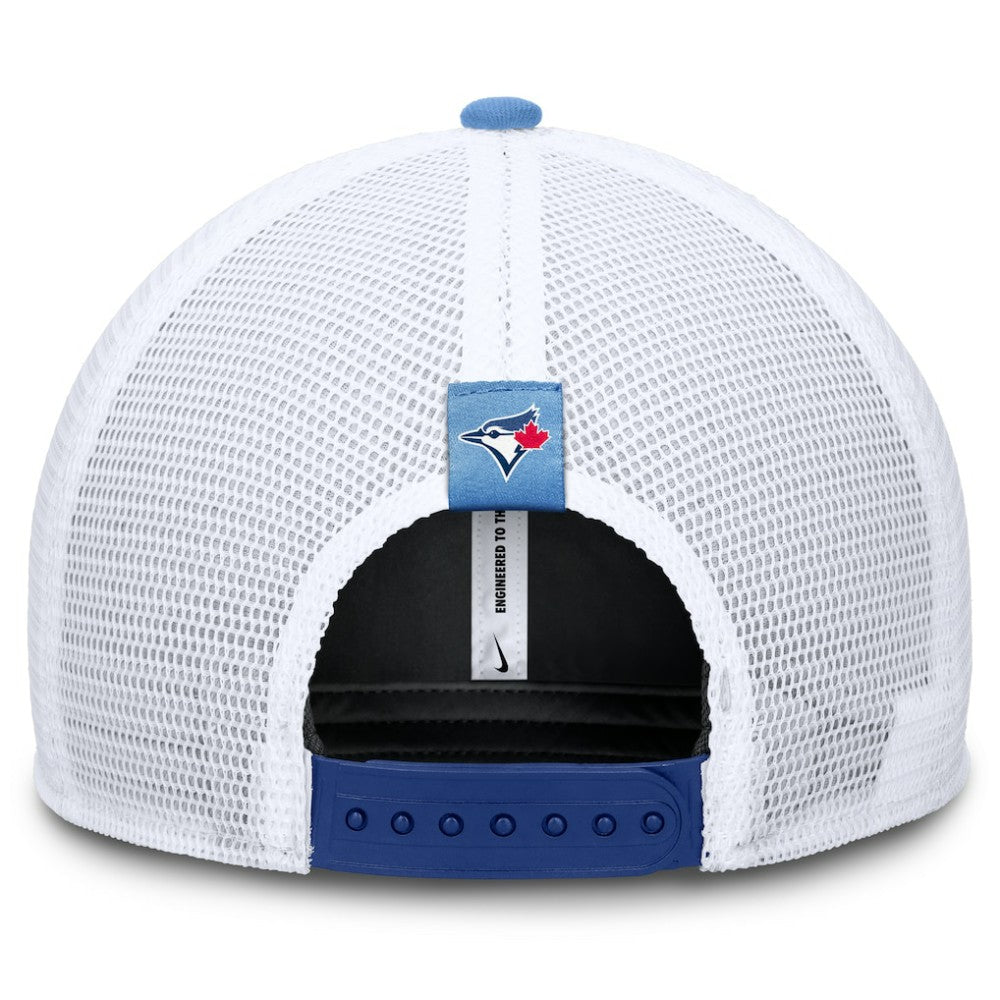 Toronto Blue Jays Rise Diamond Plate Performance Trucker Flex Hat - Royal | Nike