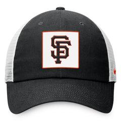 San Francisco Giants Rise Adjustable Trucker Hat - Black | Nike