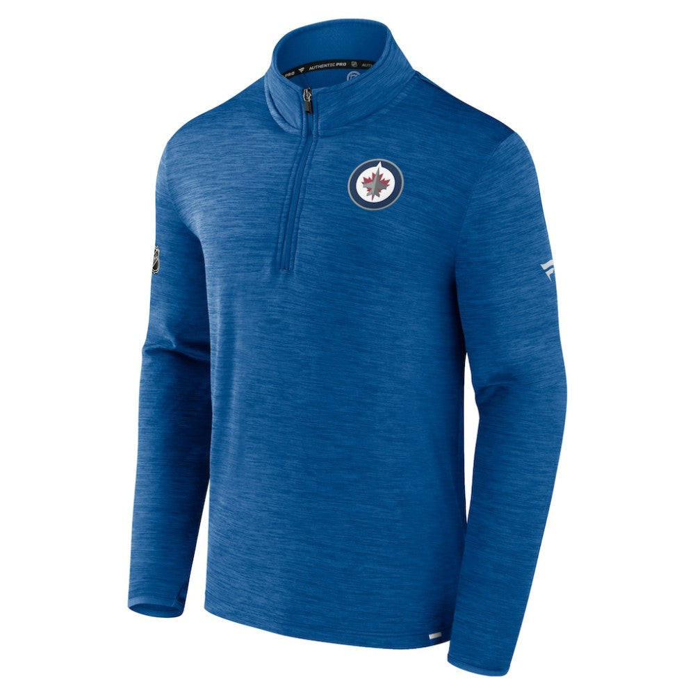 Winnipeg Jets Fanatics Authentic Pro Lightweight Quarter-Zip Pullover