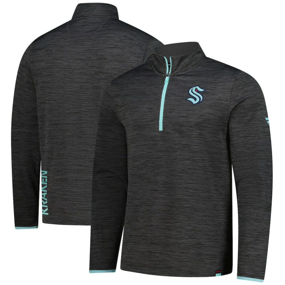Seattle Kraken Fanatics Authentic Pro Lightweight Quarter-Zip Pullover