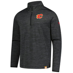 Calgary Flames Fanatics Authentic Pro Lightweight Quarter-Zip Pullover