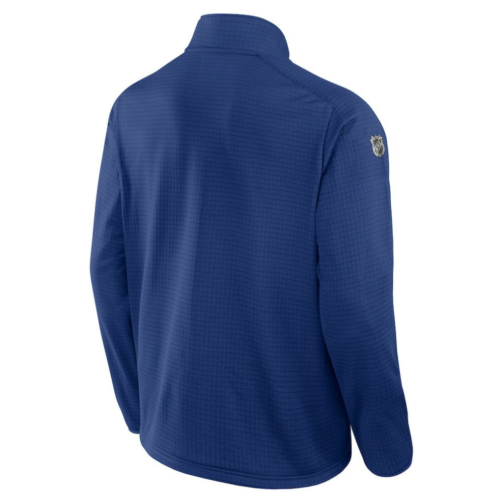 Vancouver Canucks Fanatics Authentic Pro Rink Quarter-Zip Top
