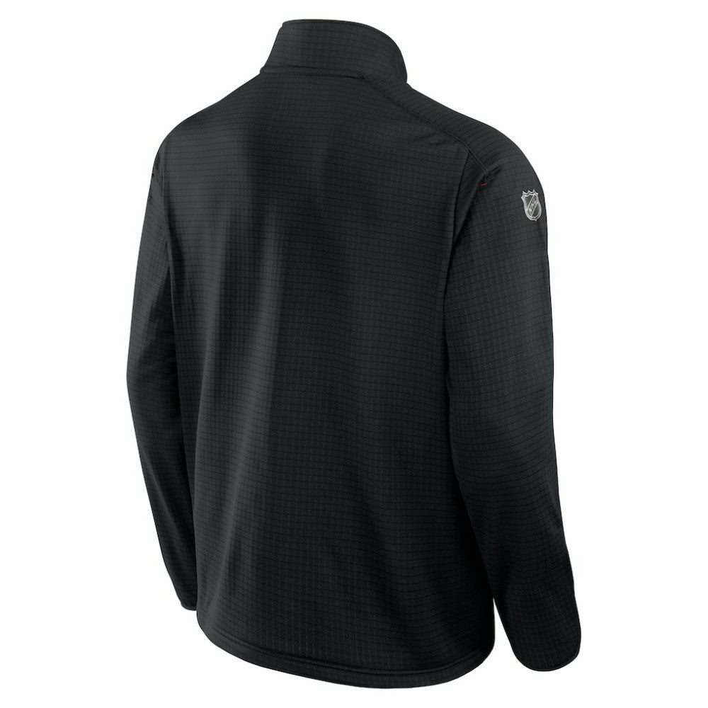 Calgary Flames Fanatics Authentic Pro Rink Quarter-Zip Top