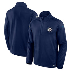Winnipeg Jets Fanatics Authentic Pro Rink Quarter-Zip Top