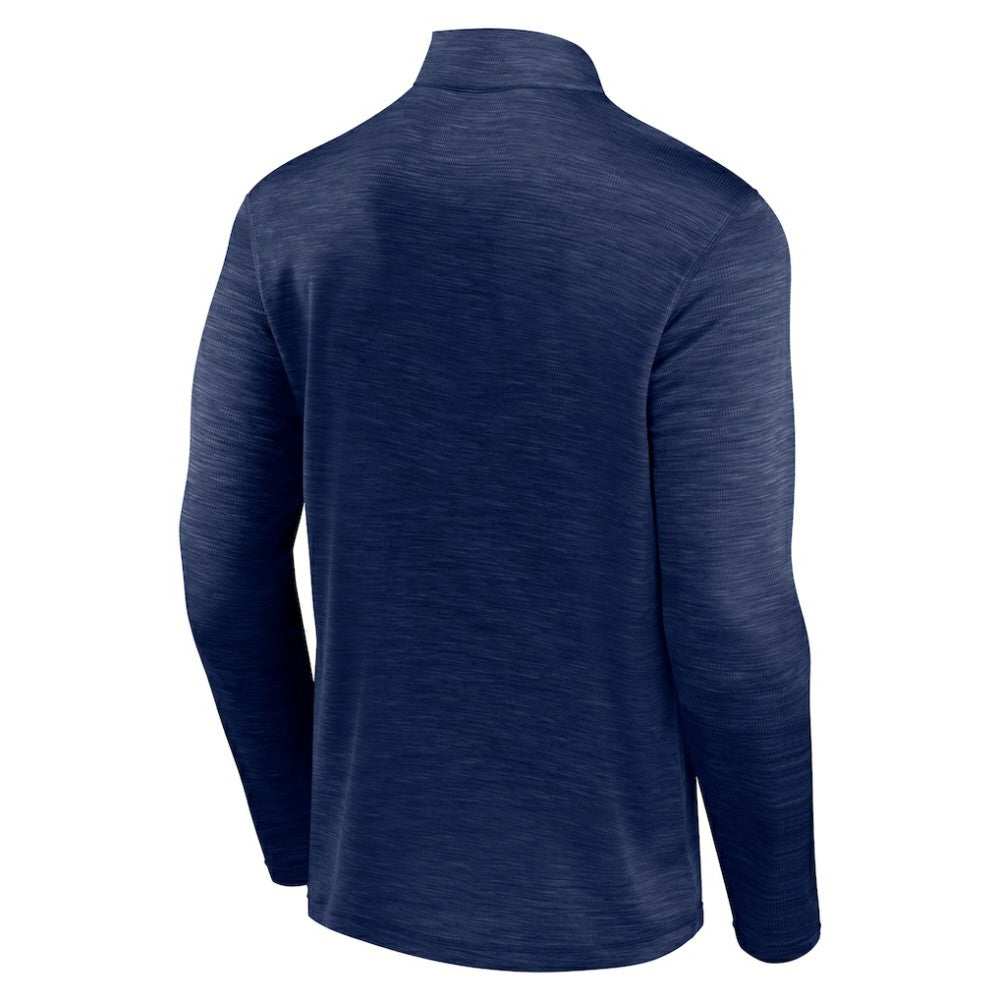 Minnesota Twins Fundamentals Quarter-Zip Pullover - Heather Navy