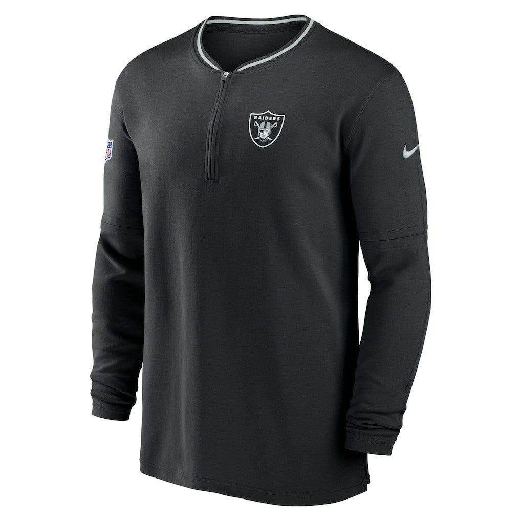 NFL Las Vegas Raiders Coach Half-Zip Sweatshirt