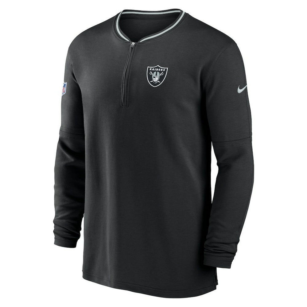 NFL Las Vegas Raiders Coach Half-Zip Sweatshirt