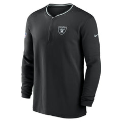 NFL Las Vegas Raiders Coach Half-Zip Sweatshirt