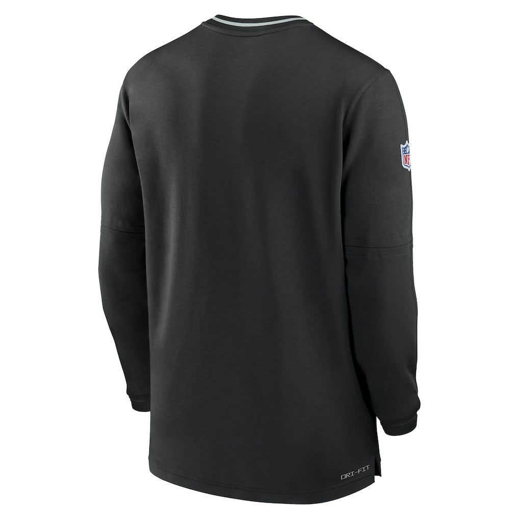 NFL Las Vegas Raiders Coach Half-Zip Sweatshirt